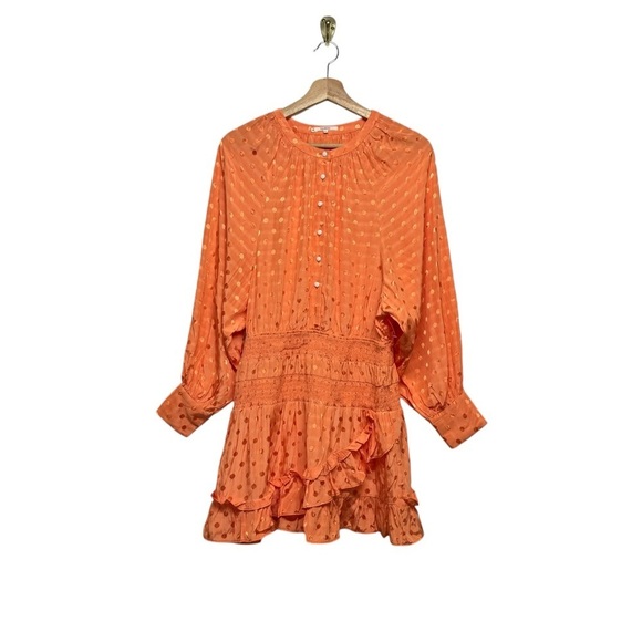 NWOT REVOLVE TULAROSA Charlene Dress Pale Peach S - Picture 4 of 11